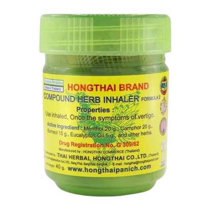 Natuurlijke Thaise Inhaler – Directe verlichting met één ademhaling.