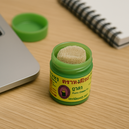 Natuurlijke Thaise Inhaler – Directe verlichting met één ademhaling.