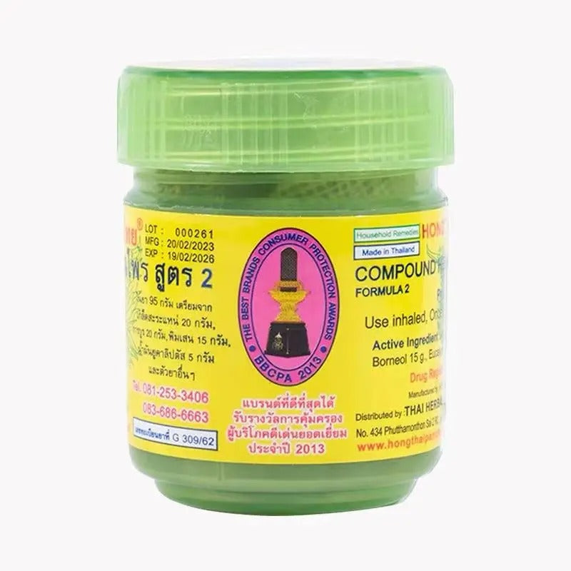 Natuurlijke Thaise Inhaler – Directe verlichting met één ademhaling.